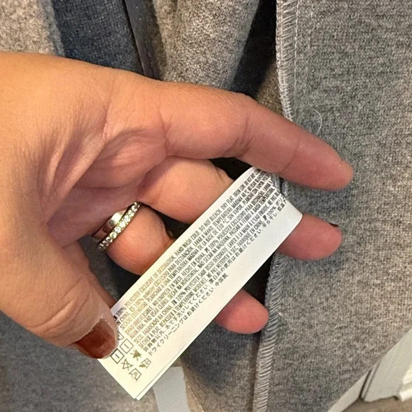 Forever 21 Light Gray Trench Winter Coat - Picture 6 of 10